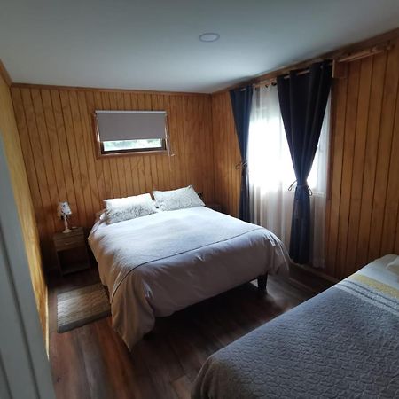 Borde Rio Coyhaique Cabana Y Tinaja Exterior foto