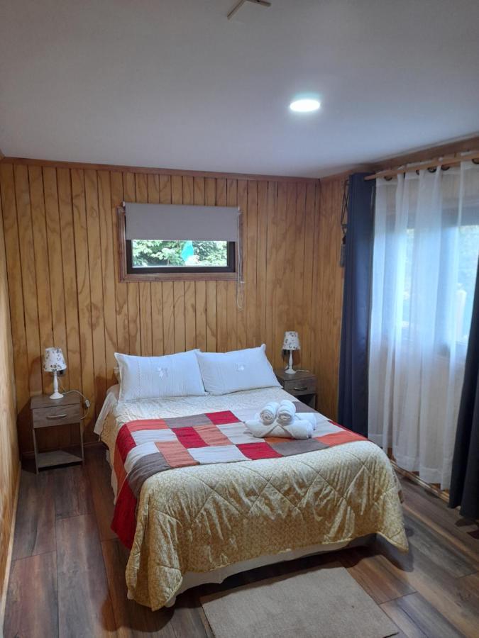 Borde Rio Coyhaique Cabana Y Tinaja Exterior foto